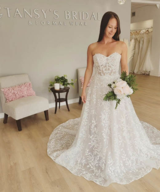 Bridal shop formal wear