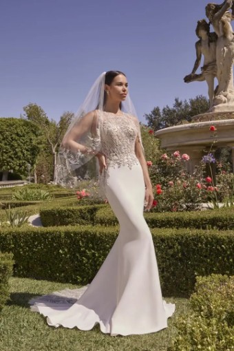 Casablanca Bridal CB - PHILIPA 2497 #4 Ivory Nude thumbnail