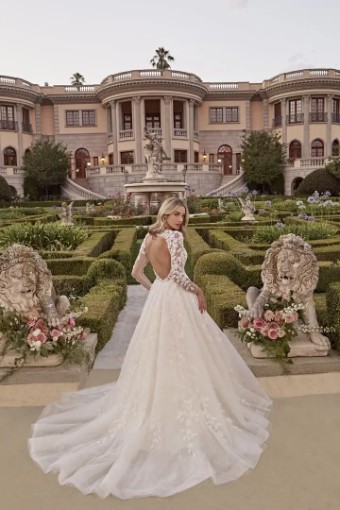 Casablanca Bridal CB - VARLEY 2517 #3 Ivory/Nude/Sorbet thumbnail