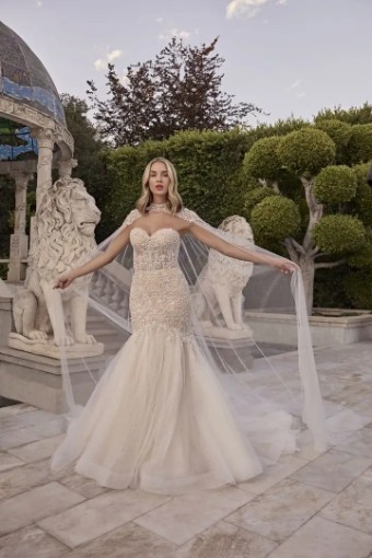 Casablanca Bridal CB - SONNET 2495 #4 Ivory Nude thumbnail