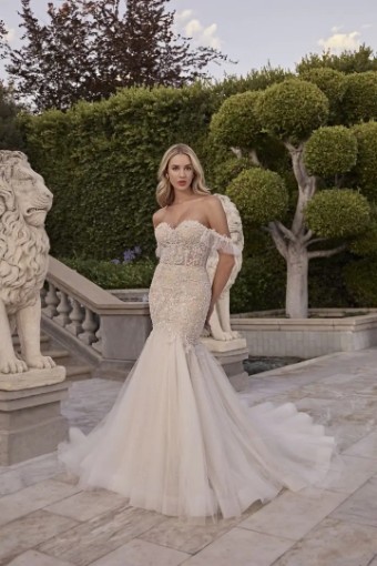 Casablanca Bridal CB - SONNET 2495 #5 default Ivory Nude thumbnail