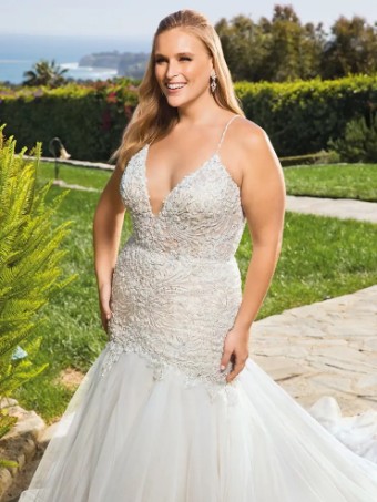 Casablanca Bridal CB - CLARA 2359 #3 Ivory/Nude/Sorbet thumbnail