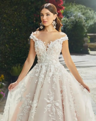 Casablanca Bridal CB - EVELINA 2406 #0 default Ivory/Nude/Sorbet thumbnail