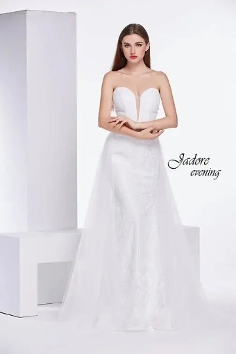 Jadore Evening J14026 #0 default Ivory thumbnail