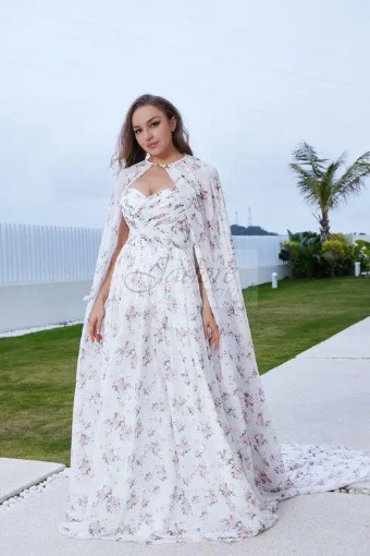 Jadore Evening JA5017 #0 default Floral Print thumbnail