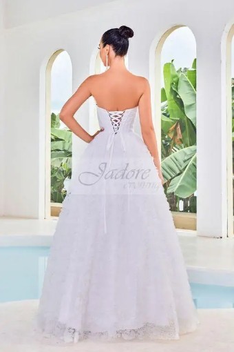 Jadore Evening J24045 #1 Ivory thumbnail