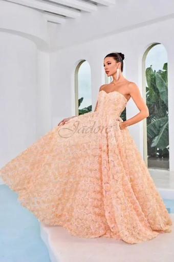 Jadore Evening J24026 #2 Misty Rose thumbnail