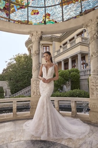 Casablanca Bridal CB - ESTE 2499M #0 default Silver Blush/Nude/Ivory thumbnail
