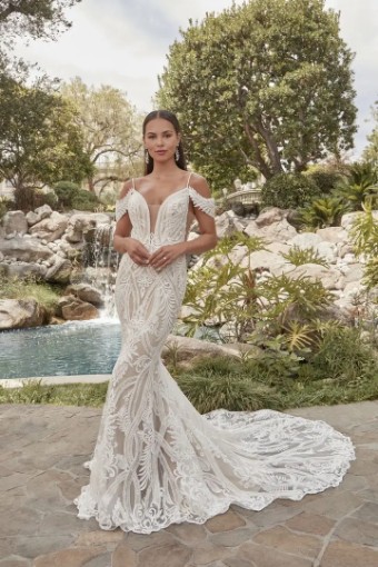 Casablanca Bridal CB - FRANCESCA 2502M #0 default Nude/Ivory/Silver thumbnail