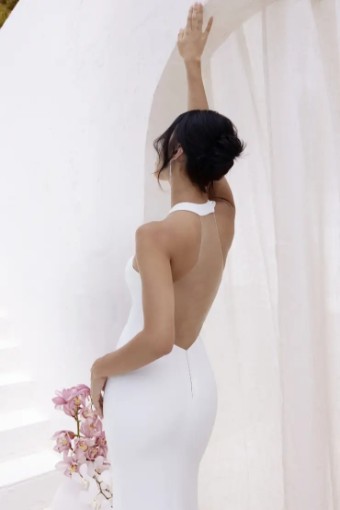 Casablanca Bridal CB - VOULA LE139 #3 default Ivory/Nude thumbnail