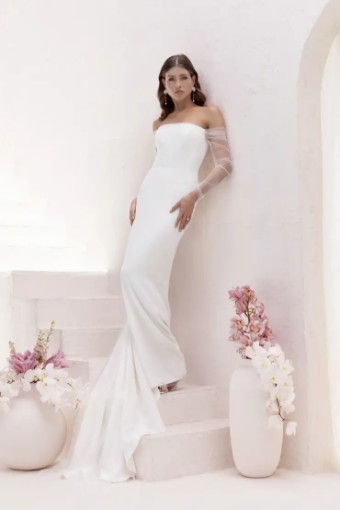 Casablanca Bridal CB - CYPRESS LE141 #0 default Ivory thumbnail