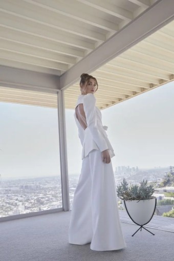 Casablanca Bridal CB - CELOSIA LE120 JKT #1 default Ivory thumbnail