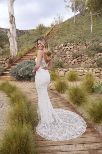 Casablanca Bridal CB - POLLY BL413 #1 Light Nude/Ivory thumbnail