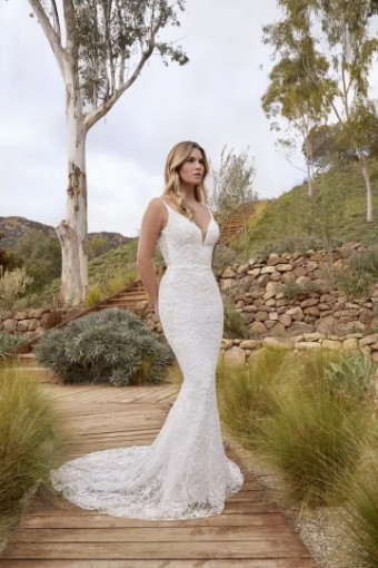 Casablanca Bridal CB - POLLY BL413 #0 default Light Nude/Ivory thumbnail