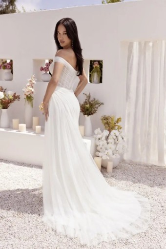Casablanca Bridal CB - ZOE LE135 #1 Ivory/Nude thumbnail