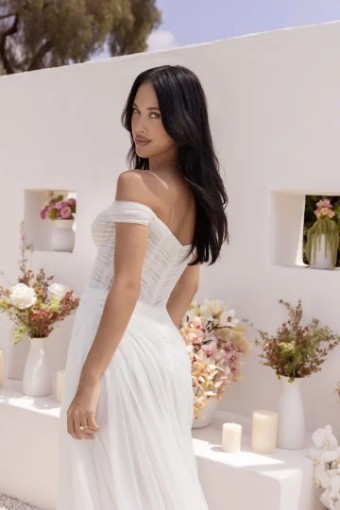 Casablanca Bridal CB - ZOE LE135 #3 default Ivory/Nude thumbnail