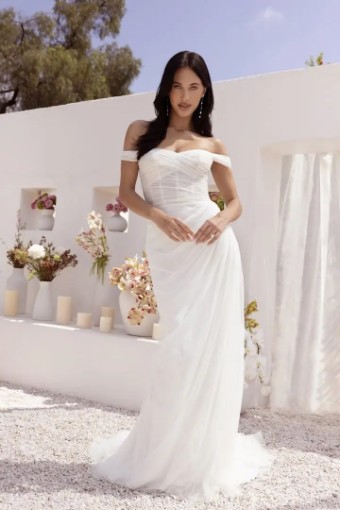 Casablanca Bridal CB - ZOE LE135 #0 default Ivory/Nude thumbnail