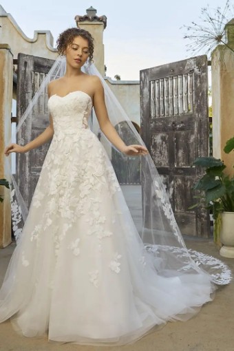 Casablanca Bridal CB - SOLANA BL452 #0 default Ivory/Nude thumbnail