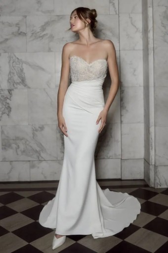 Casablanca Bridal CB - ROME 2581 #0 default Nude/Ivory/Silver thumbnail