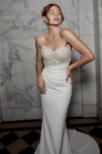Casablanca Bridal CB - ROME 2581 #3 default Nude/Ivory/Silver thumbnail