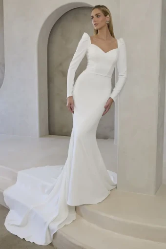 Casablanca Bridal CB - NOA LE163 #0 default Ivory thumbnail