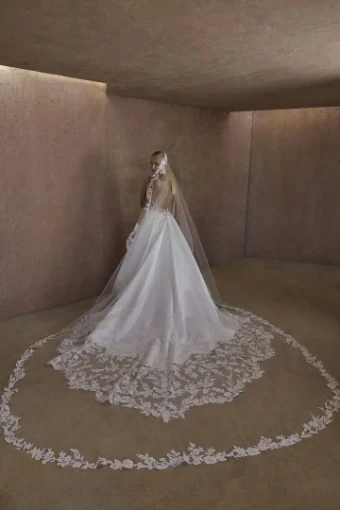 Casablanca Bridal CB - AURELIA 2615 (Trunk Show) #2 Diamond White/Nude/Diamond White thumbnail