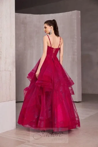 Jadore Evening J28024 #1 Red thumbnail