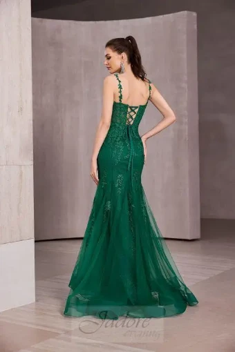 Jadore Evening J28021 #1 Emerald thumbnail
