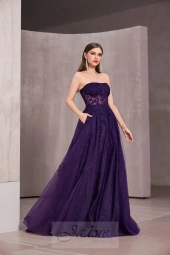 Jadore Evening J28023 #0 default Purple thumbnail