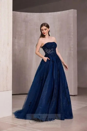 Jadore Evening J28023 #1 Purple thumbnail