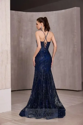 Jadore Evening J28042 #2 Denim thumbnail