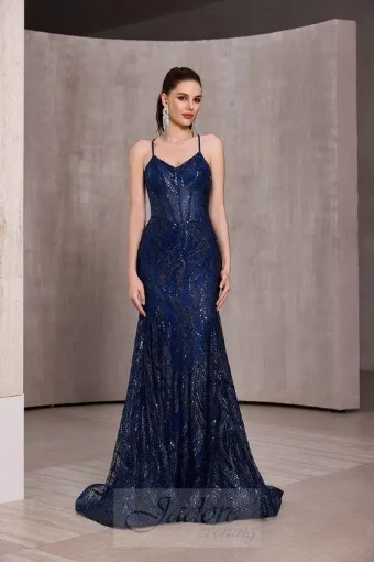 Jadore Evening J28042 #1 Denim thumbnail