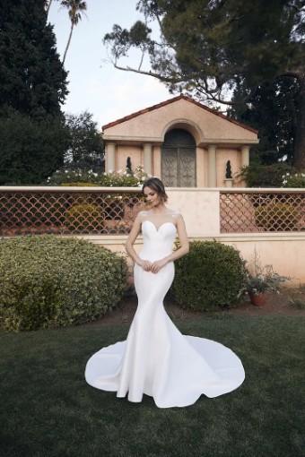 Casablanca Bridal CB - POSEY 2524 #0 default Ivory/Silver thumbnail