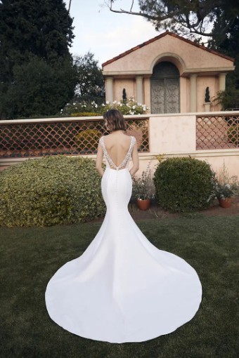 Casablanca Bridal CB - POSEY 2524 #1 Ivory/Silver thumbnail